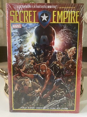 New SECRET EMPIRE Marvel Comic HC Book Graphic Novel 430 Pgs AVENGERS Spiderman