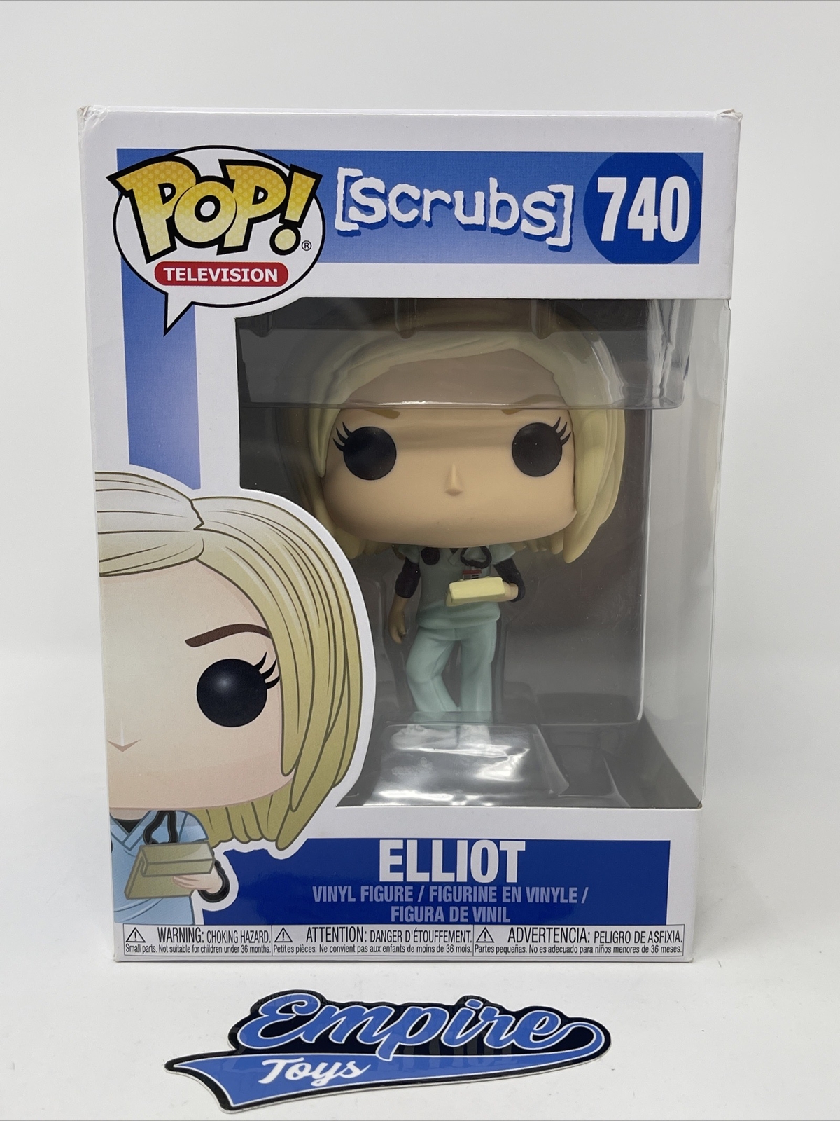 Elliot #740 Scrubs Sarah Chalke Funko Pop! Television Free Shipping