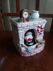 George Good Christmas Music Box Porcelain Figurine Santa Claus In