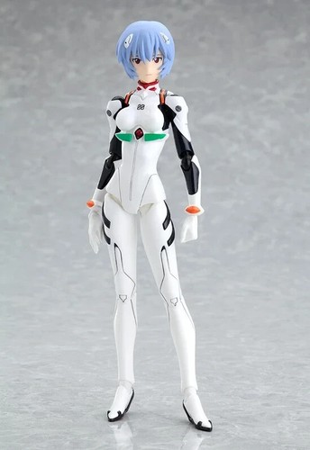 Figma 091 Rei Ayanami Plug Suit Ver. Action Figure Evangelion: 2.0 Max Factory - Picture 9 of 14