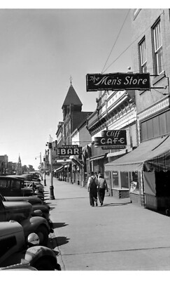 Main Street Bozeman MT Montana 1942 4x6 Reprint Old Vintage Photo