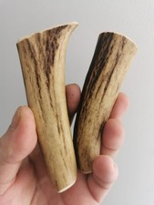320.KNIFE HANDLE.Red Deer  Horn Blanks for Knife HANDLE(NATURAL).