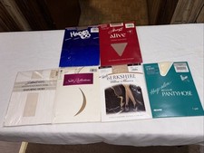 Lot Of Vintage Pantyhose From 1993-2009 Varies In Sizes  Color