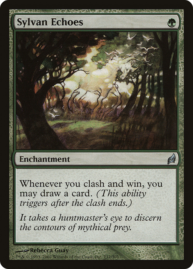 Sylvan Echoes (237) Lorwyn MTG Magic the Gathering NM