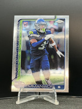 2025-26 Topps Chrome Football - Seahawks RC Rookie #348 Nick Emmanwori NM+