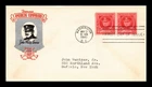 DR JIM STAMPS US COVER JOHN PHILIP SOUSA FAMOUS AMERICANS FDC TORKEL GUNDEL