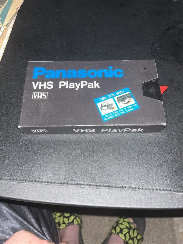 Panasonic VHS PlayPak VHS C to VHS Converter Adapter