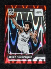 2024-25 Panini Donruss Optic Red Seismic Prizm 34/149 Julian Champagnie #32 9su