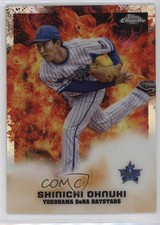 2022 Topps Chrome NPB Nippon Professional Baseball Chikara Shinichi Ohnuki s5q