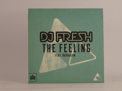DJ FRESH FT RAVAUGHN THE FEELING (F11) 6 Track Promo CD Single including Card Sl
