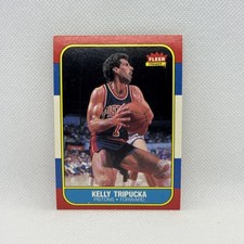 1986-87 Fleer NBA Basketball, #115 Kelly Tripucka, Detroit Pistons