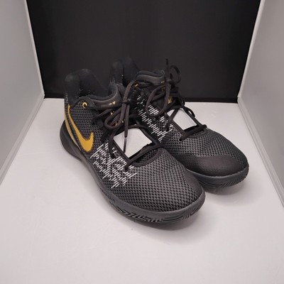 Size: 9.5 Nike Kyrie Flytrap 2 Metallic Gold and Black