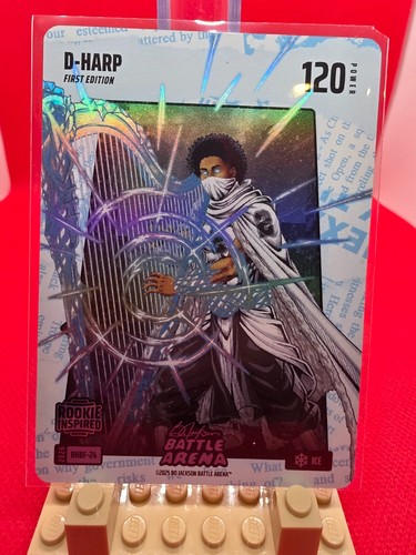 D-Harp Bo Jackson Battle Arena Rookie Headlines Ice BHBF-24 Dylan Harper