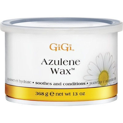 Gigi Azulene Wax Soothing Soft Wax For Hair Removal Ideal For Face Body Legs