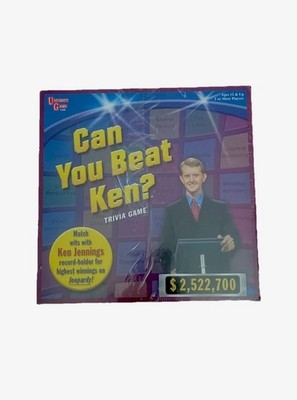 Can You Beat Ken 01848 Trivia Game Ages 12 & Up / 2 or More Players. New