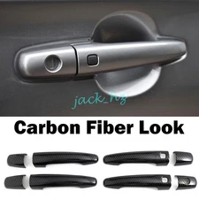 For 2024-2025 Suzuki Swift Carbon Fiber Exterior Door Handle Strip Cover Trim