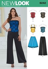 Simplicity Creative Patterns Look 6242 Misses' Corset , Pants and Skirt
