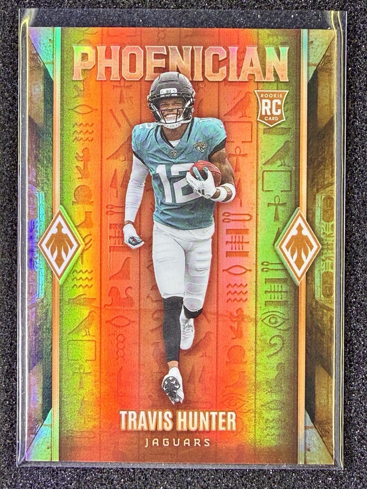 2025 Phoenix Travis Hunter Rookie PHOENICIAN CASE HIT SSP Jaguars RC