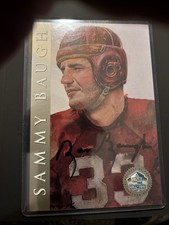1998 NFL Hall of Fame Signature Series - Sammy Baugh Autographs /2500 (AU)