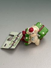 Pig In A Christmas Box Ornament NEW