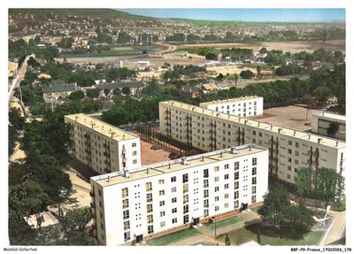 BBFP9-0844-78 - By plane over VERNOUILLET - The park