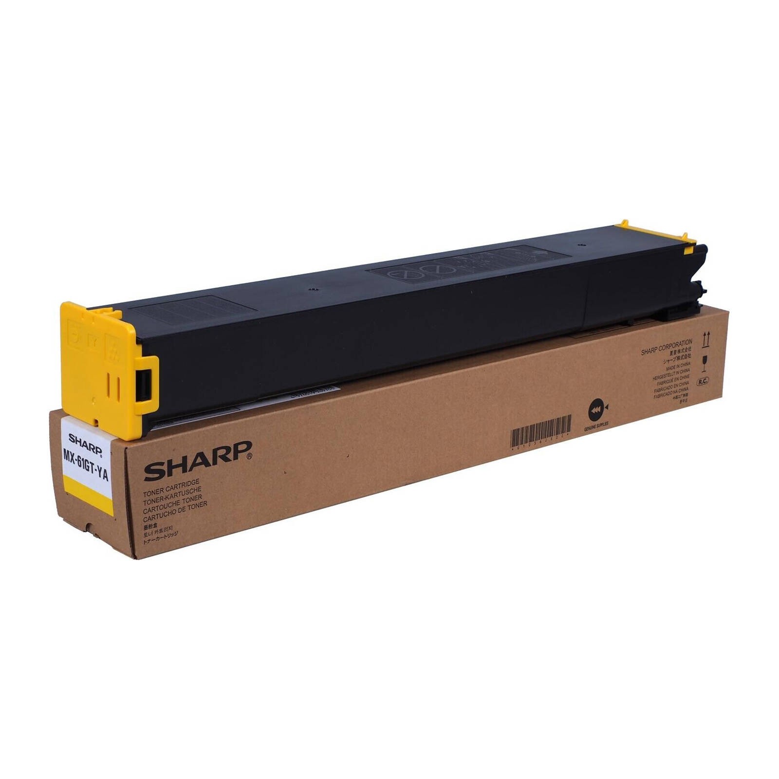 Original Sharp MX-61GTYA Yellow Toner Cartridge