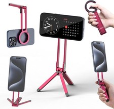 ULANZI MA30 Magnetic Phone Tripod Stand for iPhone - Aluminium Maglock Red