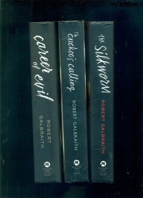 Complete Series CORMORAN STRIKE 1-8 + 1 = 9 HCs Robert Galbraith J K Rowling