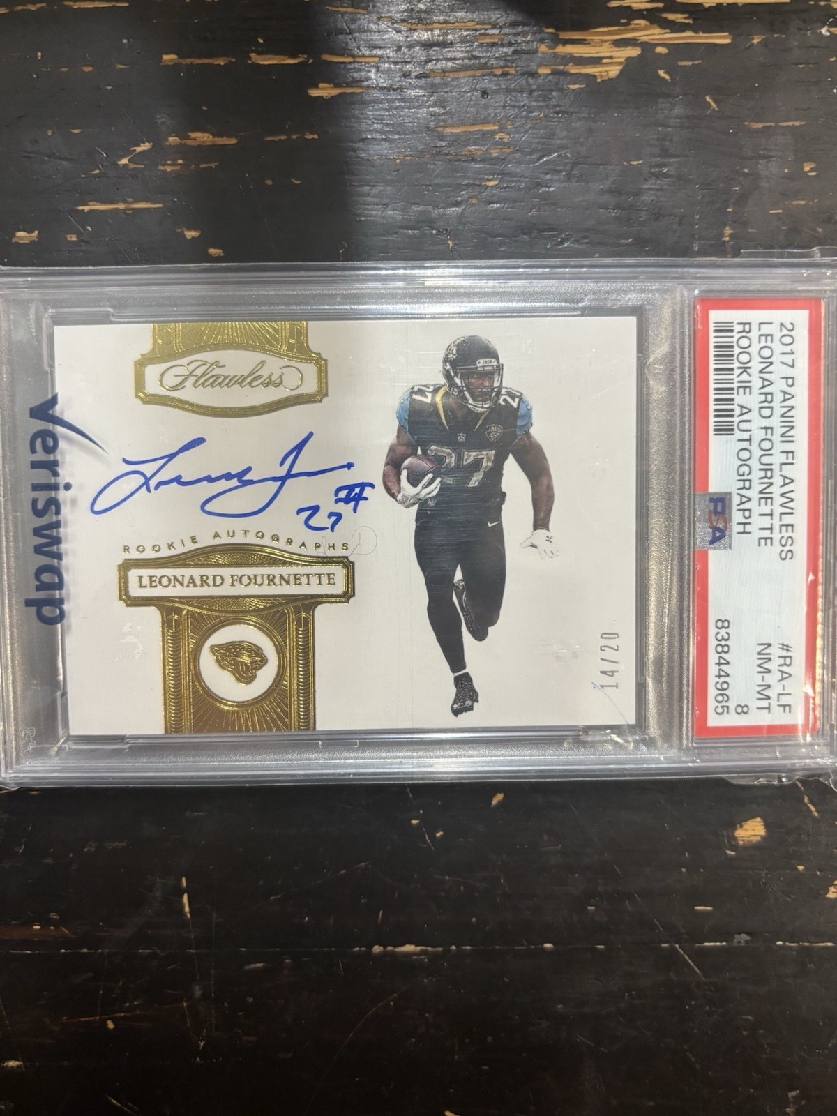 Leonard Fournette Panini Flawless Rookie Autograph #RALF Base