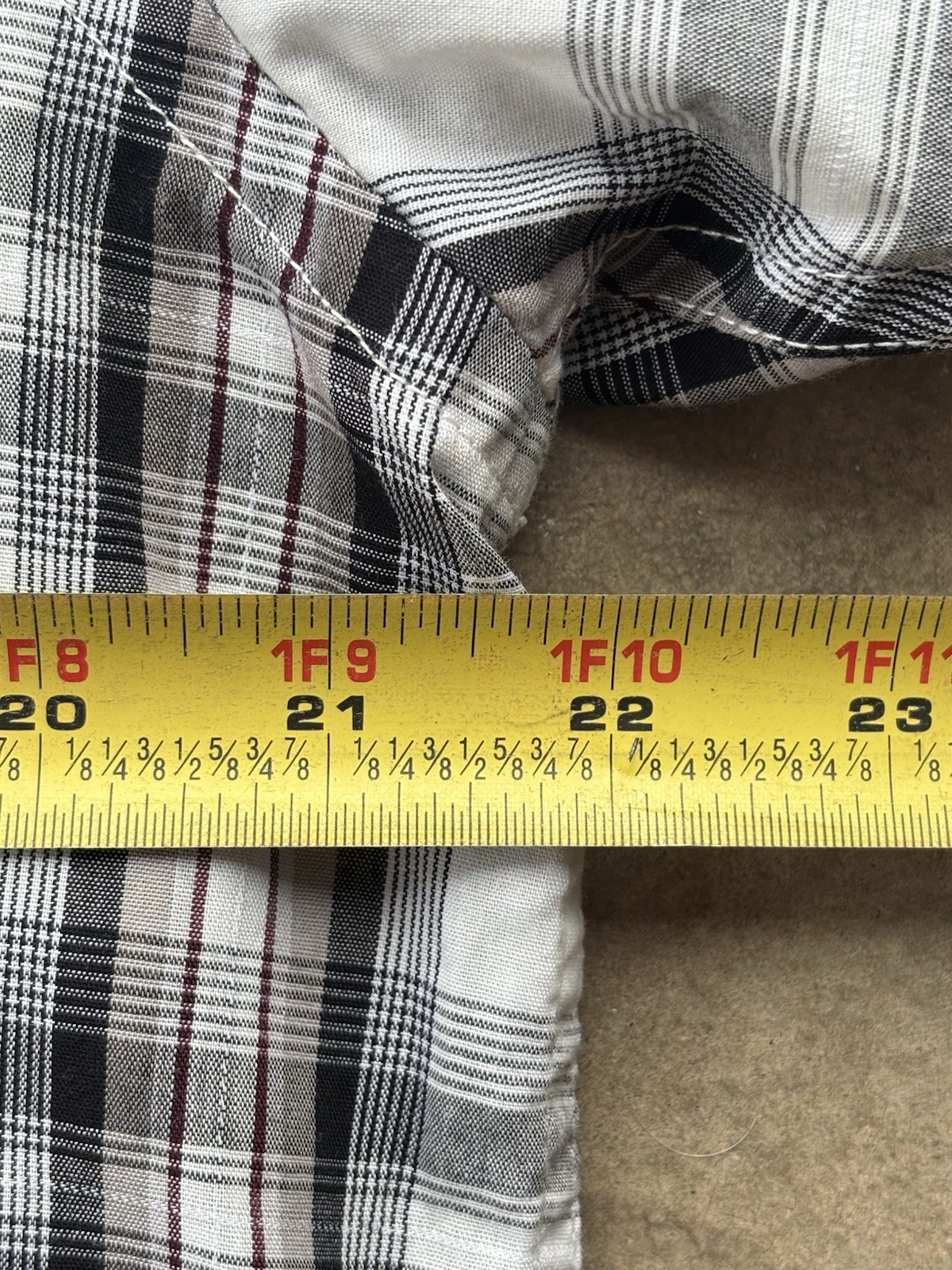 Pendleton Frontier Button-Up Shirt Gray Black Cot… - image 8