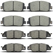 Front and Rear Ceramic Brake Pads Fit For 2016 2017 2018 Mazda CX-5 2019 CX5