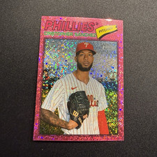 Topps 2024 Heritage pink  Parallel Cristopher Sanchez #110 Phillies 