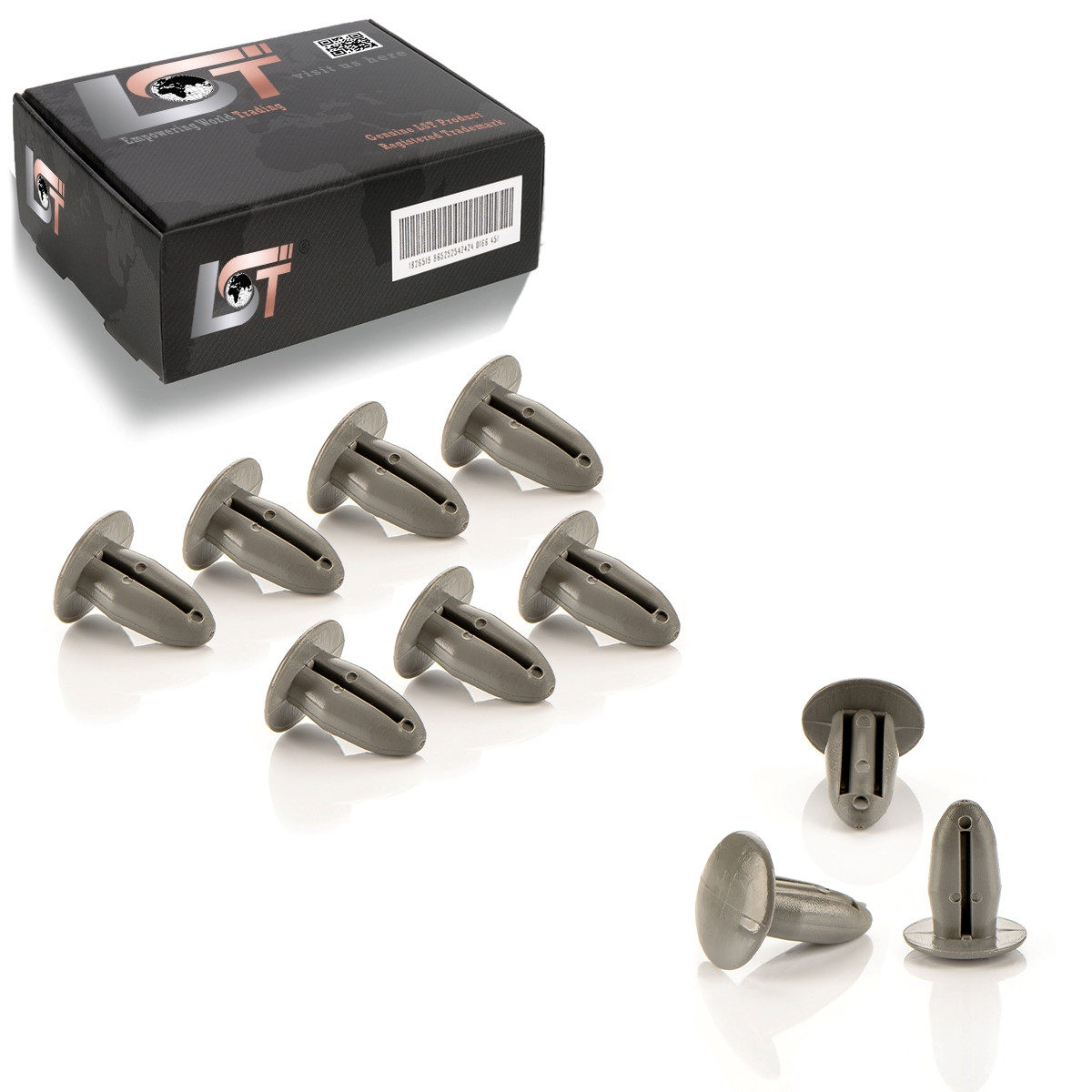 10x Tailgate Trim Fastening Clips for Citroën Xsara Picasso C4 C5