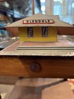 Vintage 1940’s 4418 Marx Tin Metal Train Station Glendale Waiting Room Express — photo 6