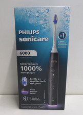 Philips Sonicare 6000 Rechargeable Toothbrush Black - NEW SEALED