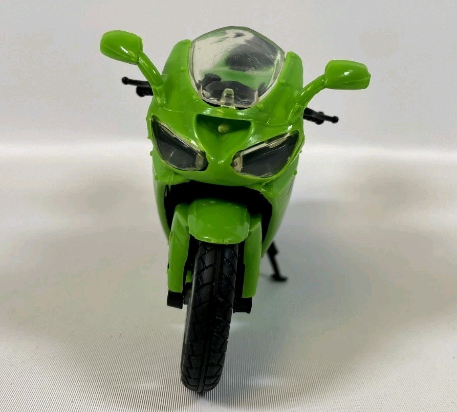 New Ray Kawasaki Motorcycle Ninja ZX-6RR 1:18 Scale Green | eBay