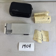 Subminiature Minolta 16 mm Mini Film Spy Camera Vintage 19C4