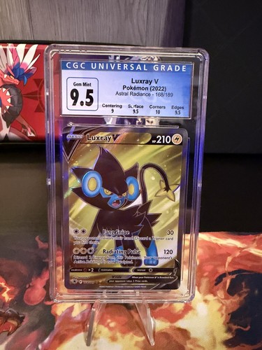 Luxray V graded CGC 9.5 for sale on eBay
