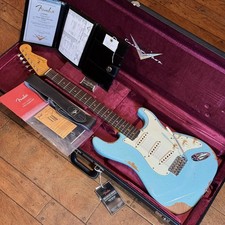 Fender Limited Edition 1964 Stratocaster L Series Heavy Relic 3A RW FB Aged Daph