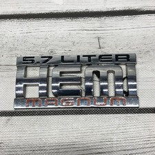 2002-2008 Dodge Ram 5.7 Liter Hemi Magnum Fender Emblem - Pn - 55077661aa
