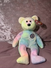 Ty Beanie Baby Erin The Bear 1997 Retired Plush Toy