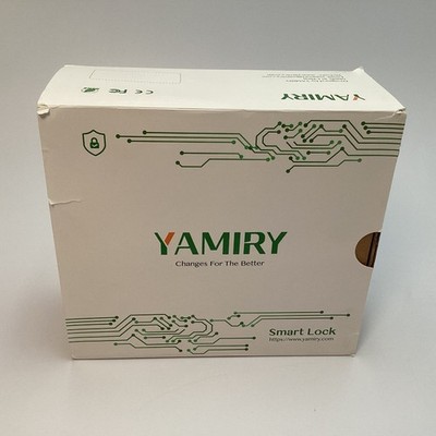 YAMIRY YR04 Smart Lock Keyless Entry Door Knob with Keypad and Backup Keys - New