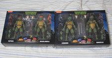NECA TMNT Ninja Turtles 1990 Movie Michelangelo Raphael Leonardo Donatello 2Pack
