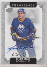 2018-19 Upper Deck Chronology Franchise History Benoit Hogue #FH-BU-BH Auto 0g60