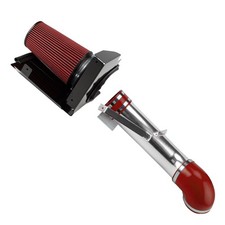 Cold Air Intake Kit W Heat Shield 4 Red Filter For 04-06 Chevy S1500 5.3l V8 Cold Air Intake Kit W Heat Shield 4 Red Filter For 04-06 Chevy S1500 5.3l V8