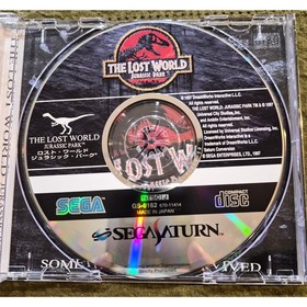 The Lost World: Jurassic Park &ndash; Sega Saturn &ndash; 1997 Japan NTSC-J CIB w/ OBI Strip