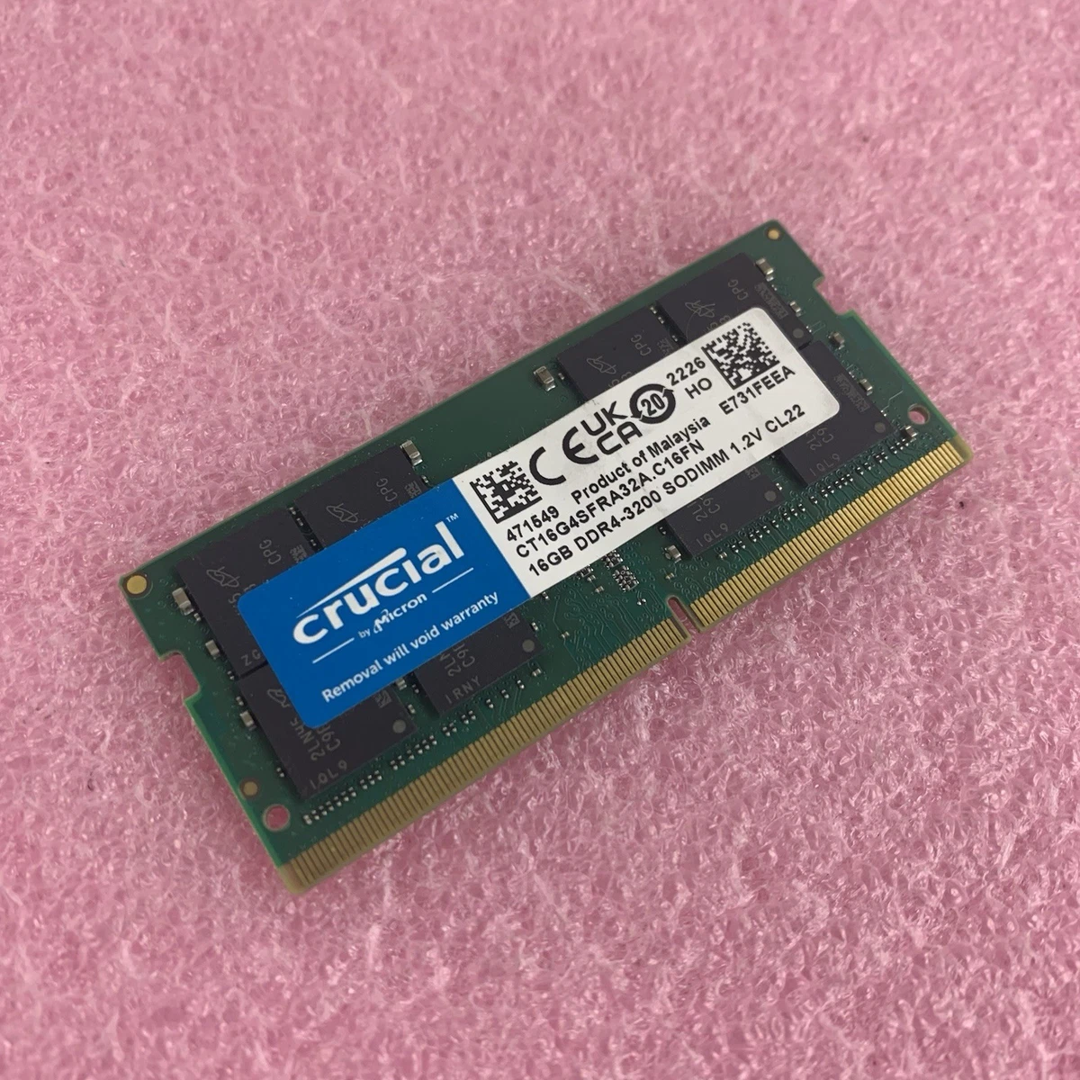 Crucial SO-DIMM 16 GB Computer Memory (RAM) for sale | eBay