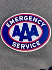 Vintage AAA Large Porcelain Sign