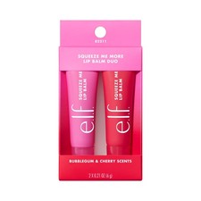 e.l.f. Squeeze Me More Lip Balm Duo, 1 Count (Pack of 1), Cherry/Bubblegum 