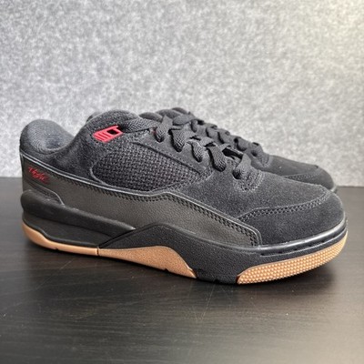 Nike Jordan Flight Court Black Red Schwarz Kinder Gr Eu 39 HF3333 001